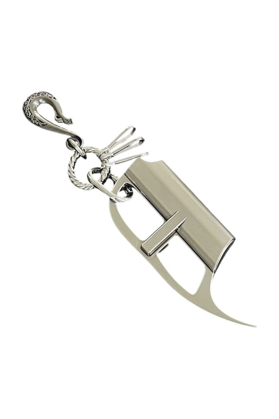 Retro Key Holder Chain Feature Antique Alloy Finish Lighter Sleeve For Men