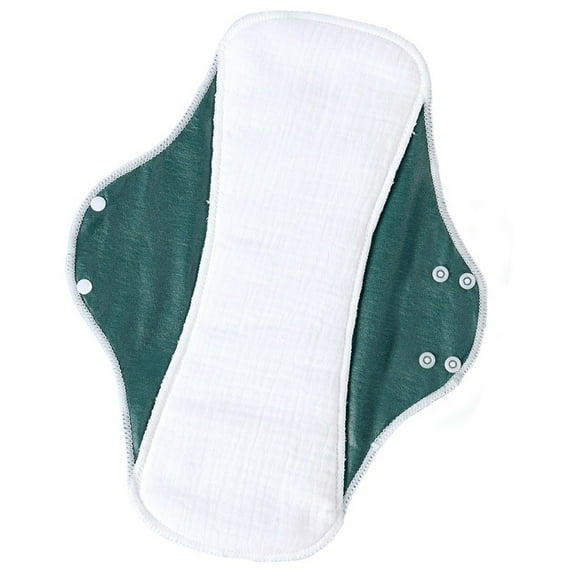 Misright Reusable Period Pad Leakproof Layer Sanitary Napkin For Nighttime Use Women