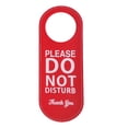 thumbnail image 1 of Misright Reuseable PU Leather Double Sided Office Door Sign For Meeting Room Privacy, 1 of 16