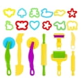 thumbnail image 1 of Misright Safe Clay Mold Set for Creative Fun Animal Plant Vehicle Designs, 1 of 8