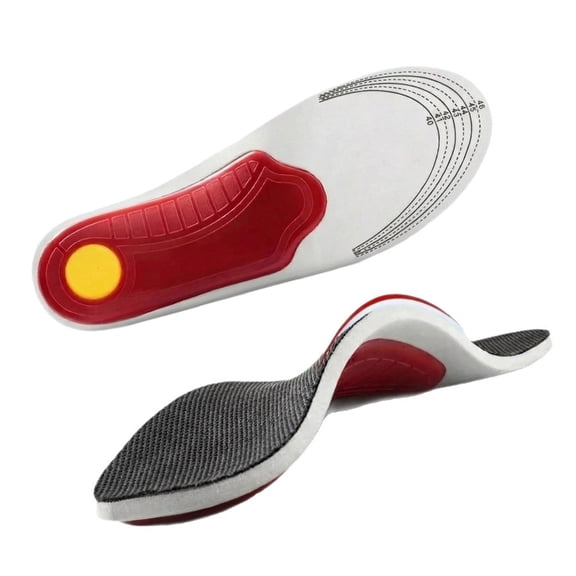 Misright Safe Sport Shoe Insoles For Flat Feet High Arching Relief Pains Prevention