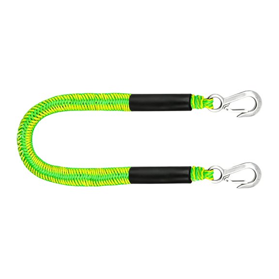 Misright Shock Absorption Marine Rope with Double Hook Elastic Bungee Dock Lines