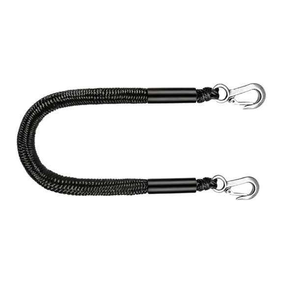 Misright Shock Absorption Marine Rope with Double Hook Elastic Bungee Dock Lines
