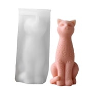 Misright Silicone Candle Mold 3D Cats Aromatherapys Mould Home Decoration Making Mould