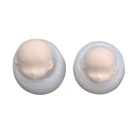 Misright Silicone Face For Clay Doll Head And Sugar Craft Creation