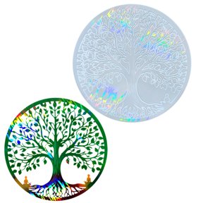 Misright Silicone Mould For Making Holographics Tree Artworks