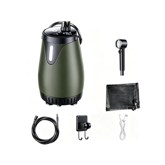 Misright Simple Handheld Shower Kit Featuring Large Capacity Water Tank