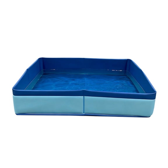 Misright Small Dog Washing Pool with PVC Tub for Bath Time and Travel
