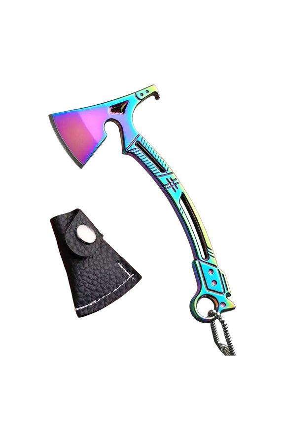 Small Survival Axes Keychain Tool Perfect For Camping Hiking And Daily Use