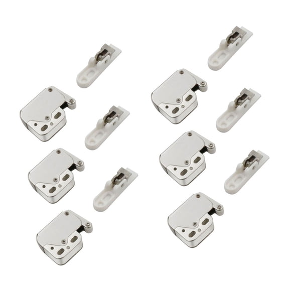 Misright Smooth Push Open Cabinet Door Closer Nylons Durability Quiet Hardwares