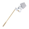 thumbnail image 1 of Misright Space Saving Side Mount Flush Button Easy installs Not Rust Mechanism, 1 of 9