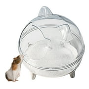Misright Spacious Hamster Sand Bathroom with Clear View for Gerbil and Guinea Pigs