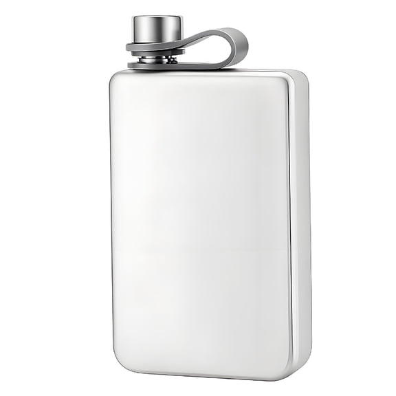 Misright Stainless Steel Square Flask with Screw Lid For Camping And Outdoor Activity