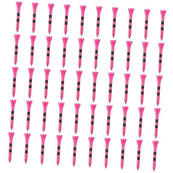 Misright Stripe Bright Painted Golf Tees for Ball Position and Improved Accuracy