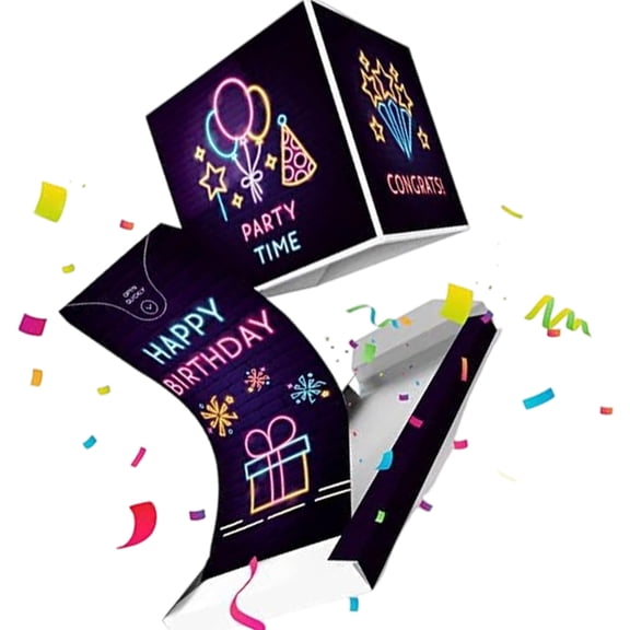 Misright Surprise Popup Box for Quick Fun Unboxing Perfect Birthdays Holidays Parties