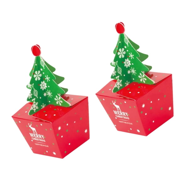 Misright Sustainable Holiday Gift Box Christmas Tree Designs Durable Easy Setups Paper