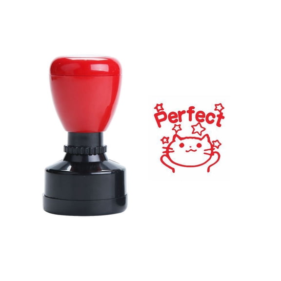 Misright Teacher Grading Stamper Comment Stamper Educational Stamping Tool for Grading Paper and Homework