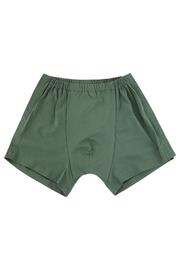 Tear Away Side Stick Underwear for Postoperation Men's Adaptive Boxer Briefs