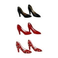 thumbnail image 1 of Misright Tiny Decorative High Heels Set For Doll Display Iron Miniature Artwork, 1 of 8
