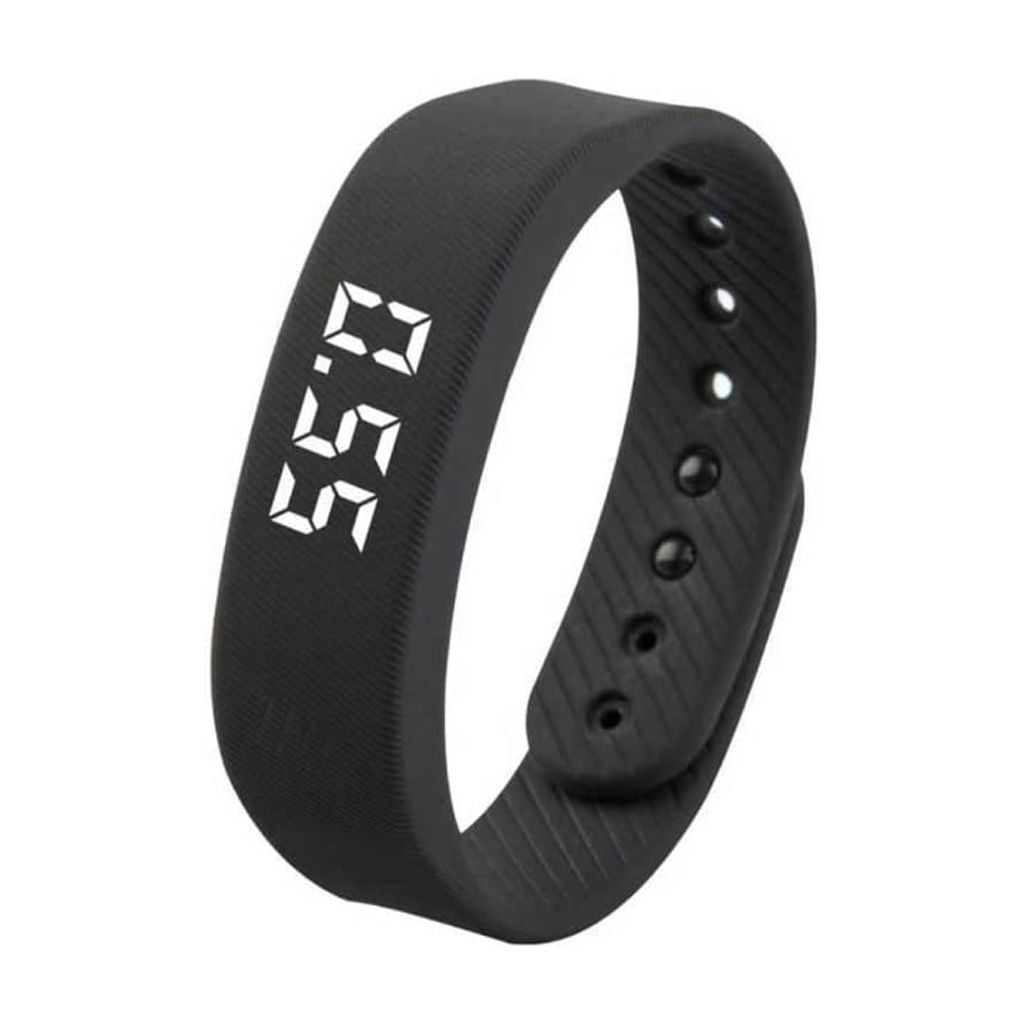 Misright Touch Panel Fitness Observer Alarm Round Display Step Meter ...