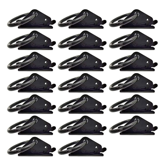 Misright Trailer E Track Cargo Clips Load Securing Hooks for Flatbed Enclosed Trailers