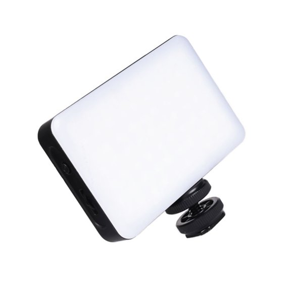 Misright USB Rechargeable Light Flexible Multi Directional Head Emitting Gentle Illuminating for Photography and Video