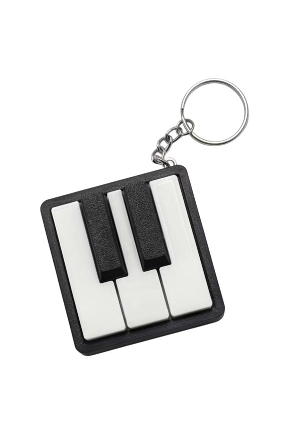 Unique Sound Making Keychain Designed Like A Tiny 5 Key Piano
