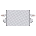 thumbnail image 1 of Misright Universal Aluminum Windshield Sun Snow Covers For Weather Protection, 1 of 13