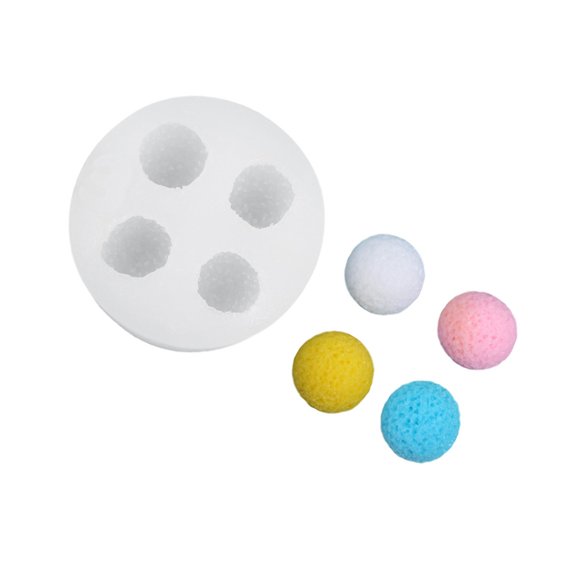 Misright Waxberry Design Ice Block Molds 4 Cavity Chocolate Baking Molds For Cocktails