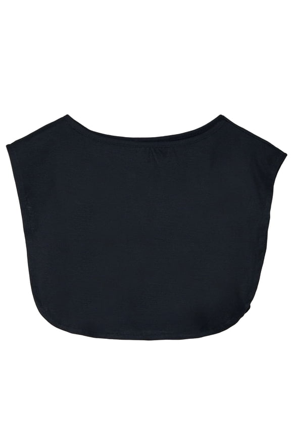 Women Modesty Faux Collar Cover Up Low Cut Neckline For Professional Dresses