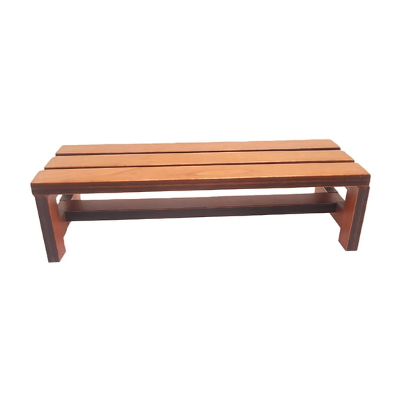 Misright Wood Benches Dollhouses Furniture Accessory Outdoor Use Safe for