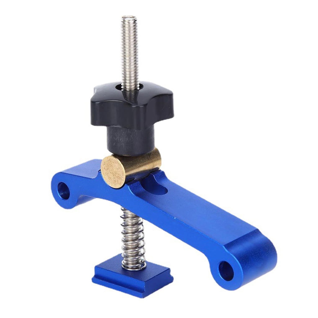 View of Misright Woodworking Quick Acting Hold Down Clamp Aluminum T-slot T ...