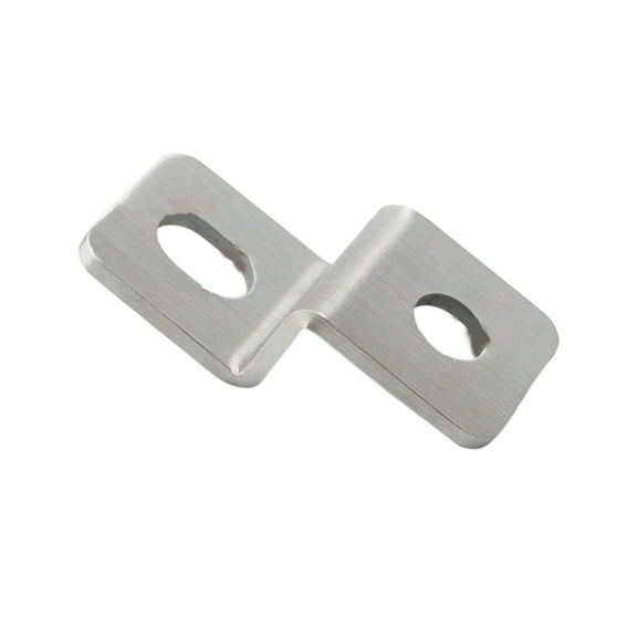 Misright Z Shaped Metal Corner Gusset Rustproof Square Tube Clamp For DIY Home Improvement