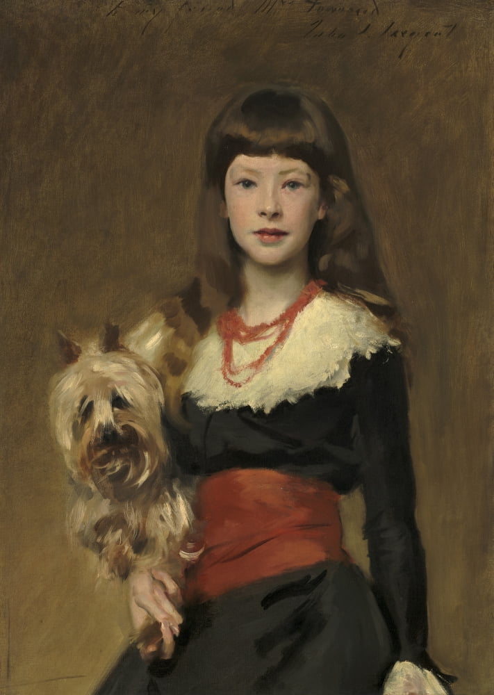 Miss Beatrice Townsend Canvas Art - (18 x 24)