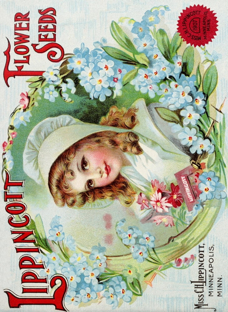 Miss CH Lippincott 1907 Canvas Art - (18 x 24)