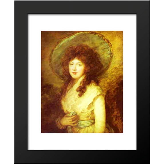 Miss Catherine Tatton 20x24 Framed Art Print by Thomas Gainsborough