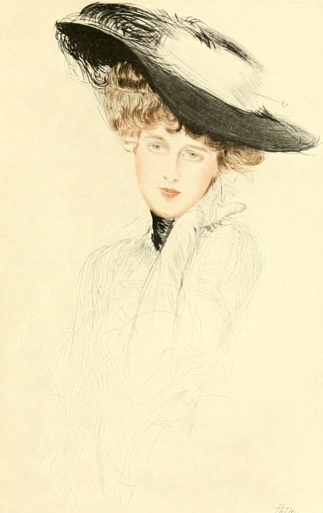 Miss Chancey Canvas Art - Paul Csar Helleu (24 x 36)