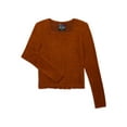 thumbnail image 1 of Miss Chievous Girls Brushed Square Neck Top with Lettuce Edge, Sizes 4-16, 1 of 3