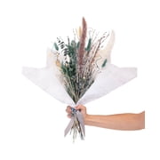 Miss Daisy Large Dried Floral Bouquet, White, 16  x 12