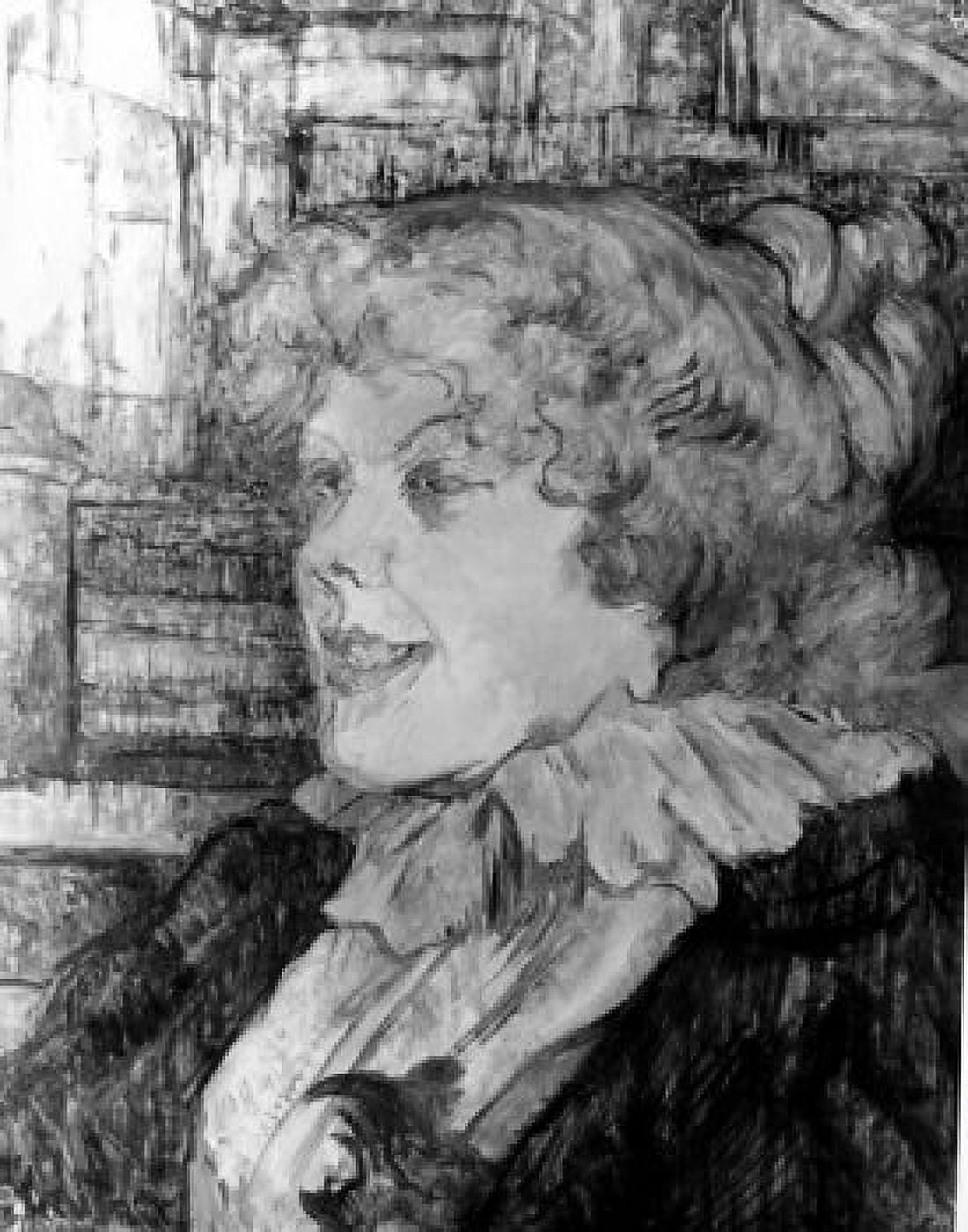 Miss Dolly - The English Barmaid from La Havre by Henri de Toulouse-Lautrec 1899 1864-1901 Canvas Art - Henri de Toulouse-Lautrec (24 x 36)