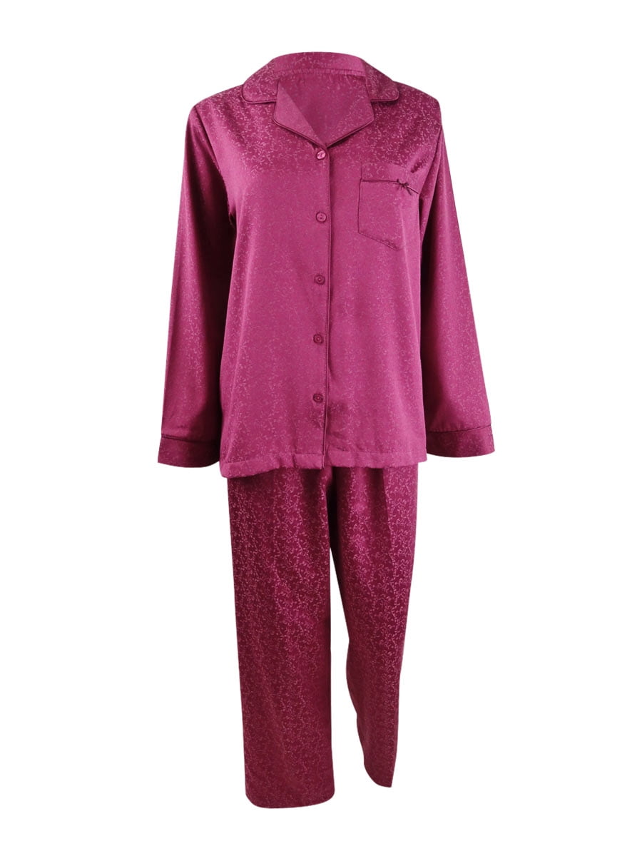 Miss elaine satin pajamas sale