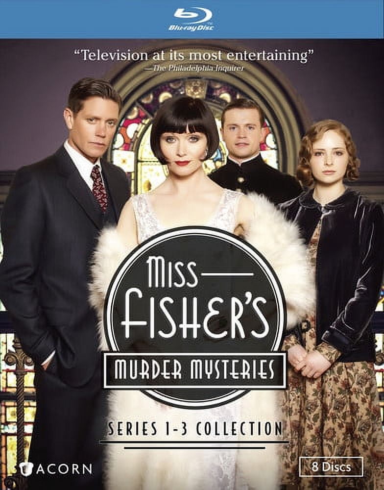 ACORN MEDIA Miss Fisher's Murder Mysteries: Series 1-3 Collection (Blu-ray), Acorn, Drama