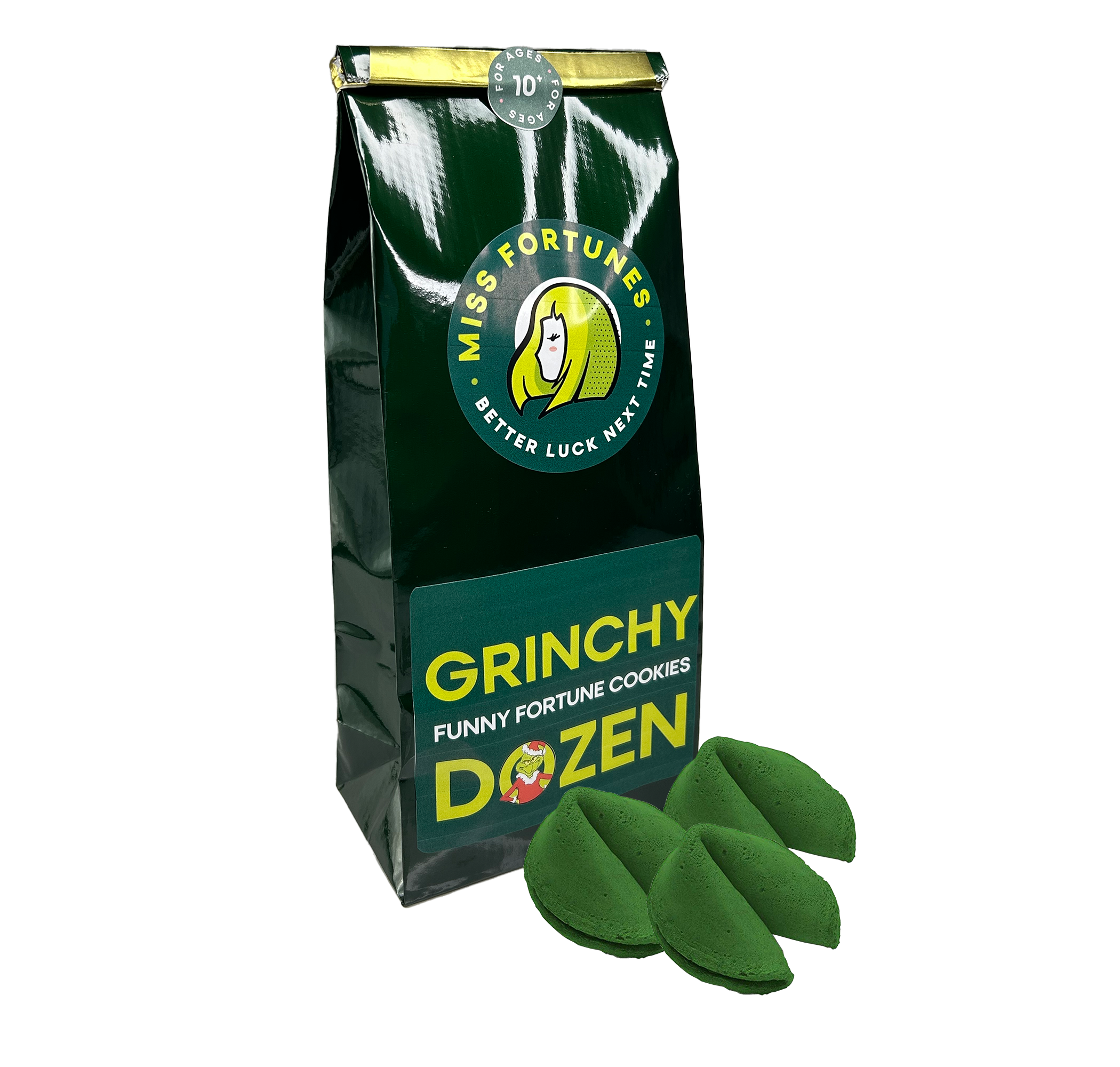 Miss Fortunes Funny Fortune Cookies The Grinchy Dozen For Those