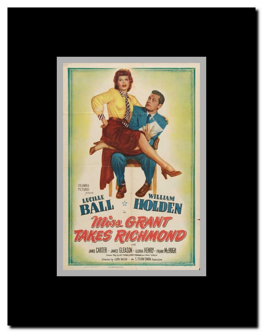 Miss Grant Takes Richmond Framed Movie Poster
