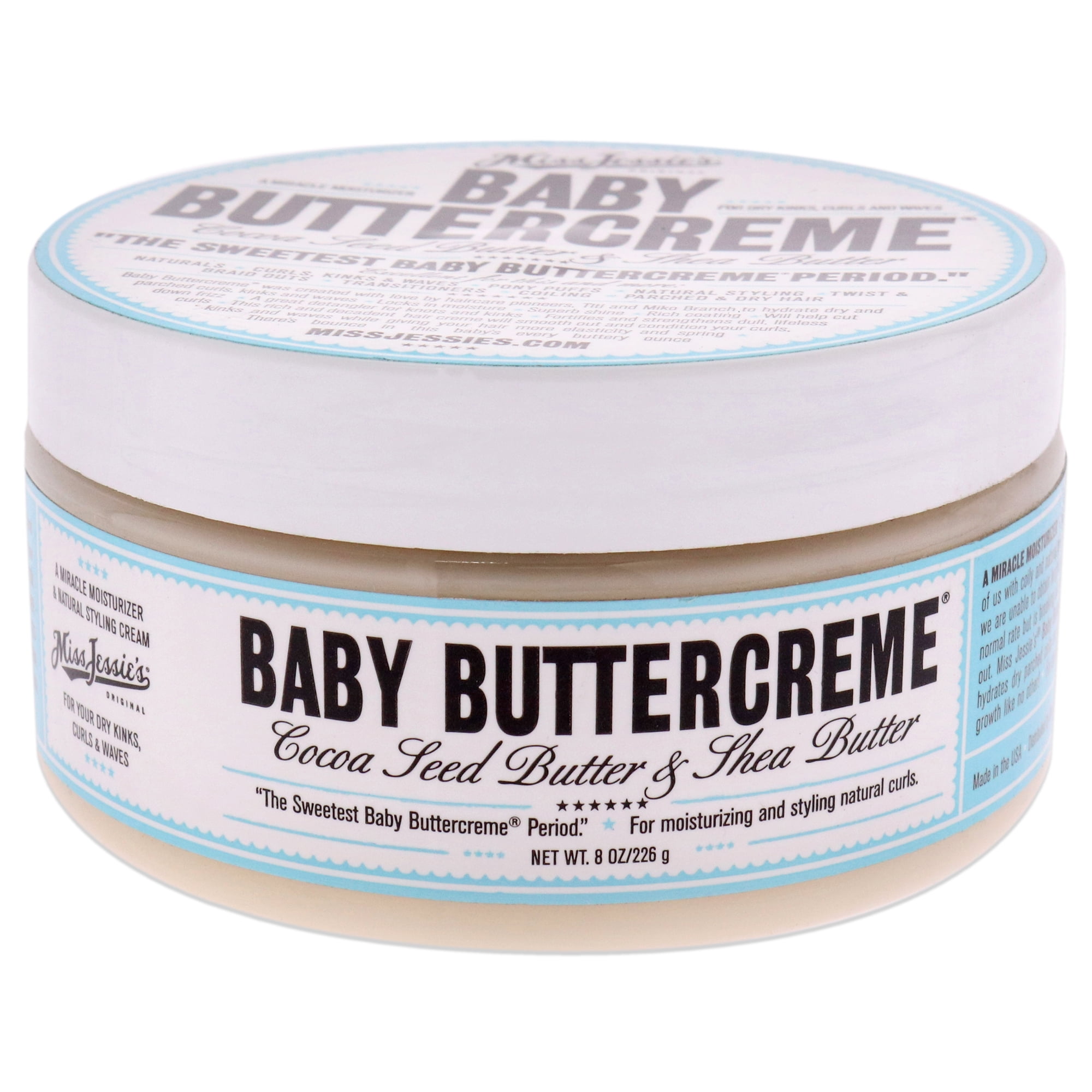 Miss Jessie s Baby Buttercream 8oz Cream Walmart