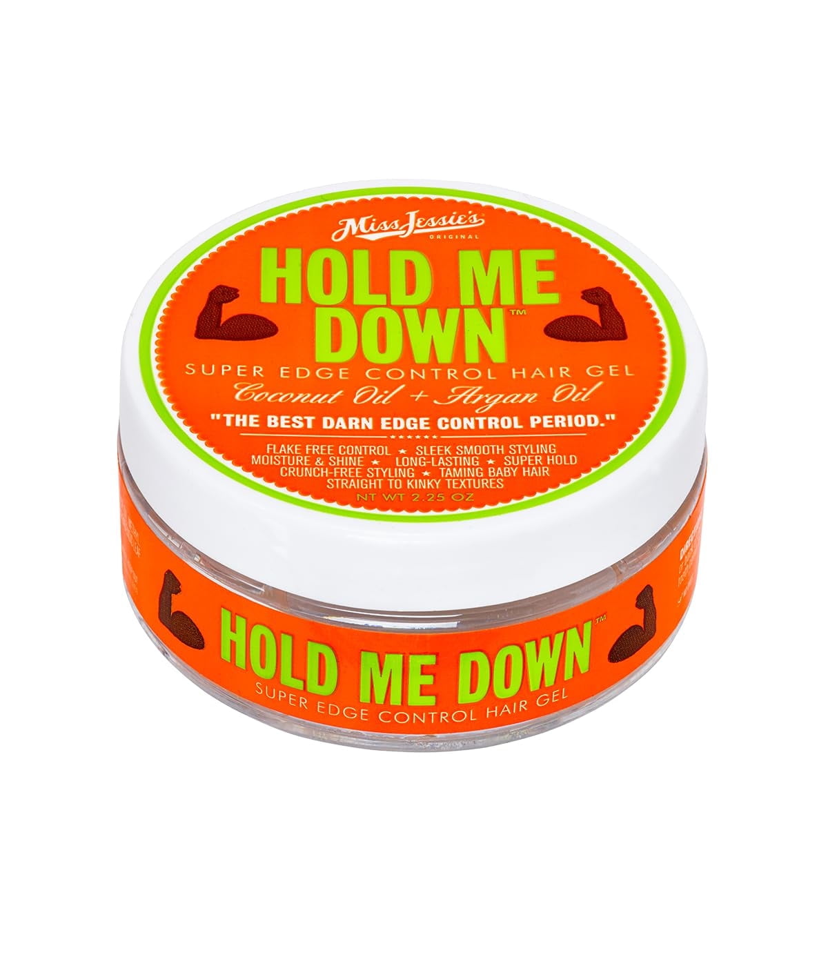 Miss Jessie's Coconut Oil & Argan Oil Hold Me Down Hair Gel