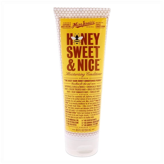 Miss Jessies Honey Sweet Nice Moisturizing Conditioner, 8.5 Oz, Pack of 3