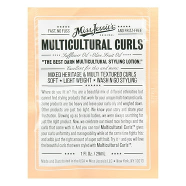 Miss Jessies Multi Cultural Curls , 1 oz Cream