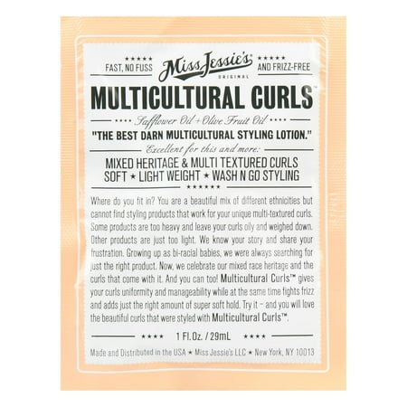 Miss Jessies Multi Cultural Curls , 1 oz Cream