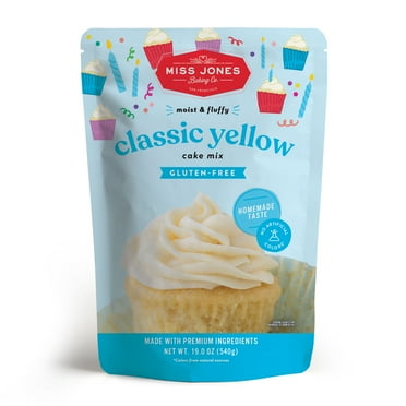 Miss Jones Baking Co. Gluten Free Classic Yellow Vanilla Cake Mix